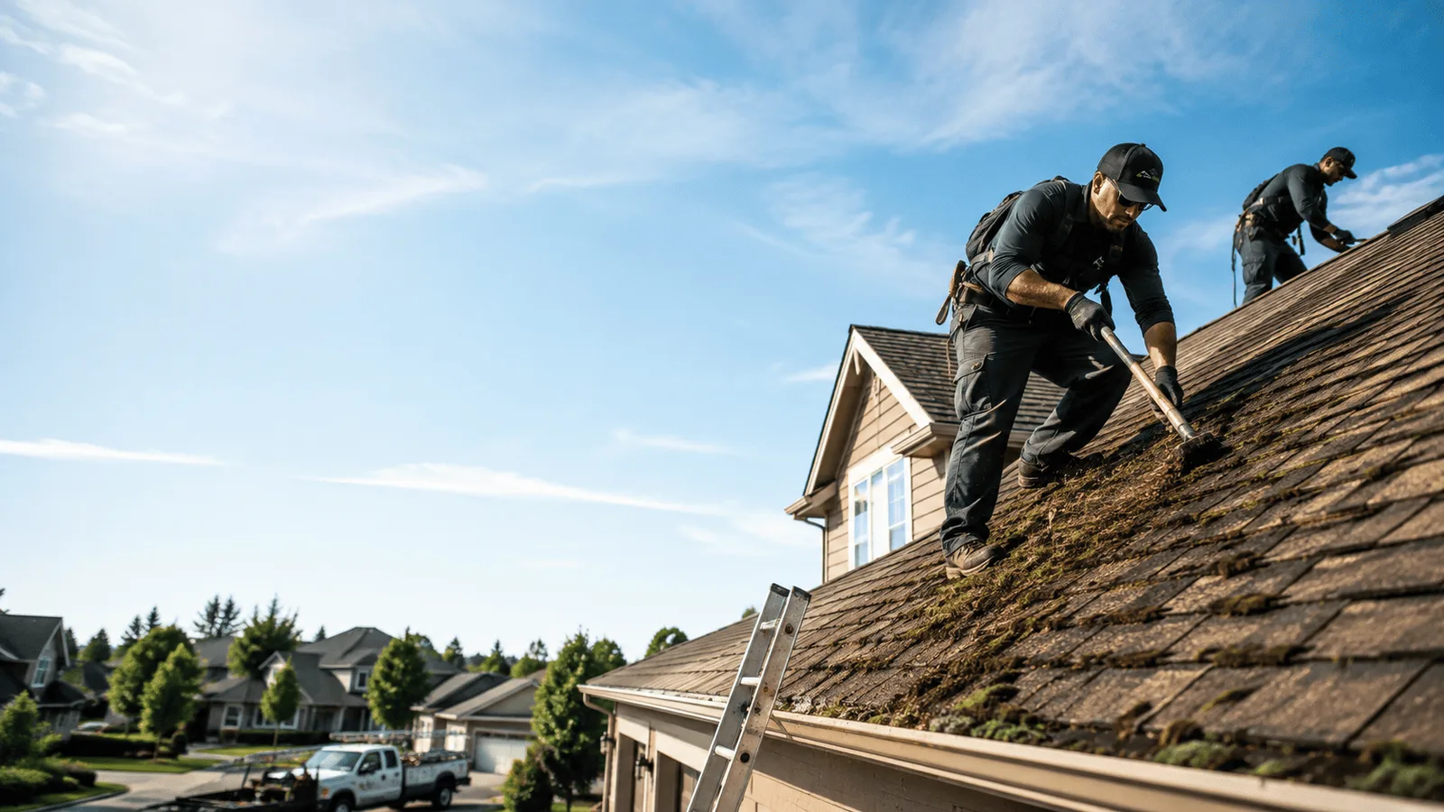 Roof Moss Removal in Erhard, MN near me